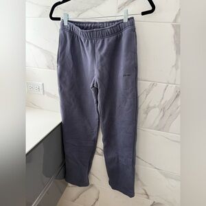 Aritzia Cozy sweat fleece mega straight leg sweatpants